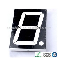 One 1 digit large 7 segment led display 2.3 inch led digital display Red led 7 segment display for electrics message board