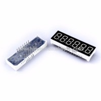 Factory Top quality 0.36 inch 6 digit 7 segment led digital display for seven segment led display