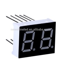 2 digit 7 segment led display 0.40 inch led digital display Red color led 7 segment display digital menu board for restaurants