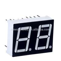 Pure Red 7 segment led display 0.50 inch led seven segment display two 2 digit led display for digital signage products using